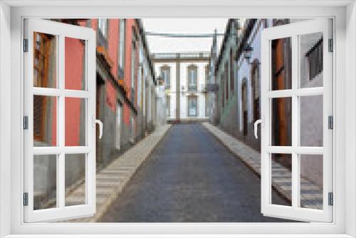 Fototapeta Naklejka Na Ścianę Okno 3D - fachada de San Juan Bautista Gran Canaria Kanaren island Spain