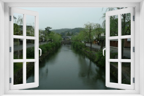 Fototapeta Naklejka Na Ścianę Okno 3D - kyoto river