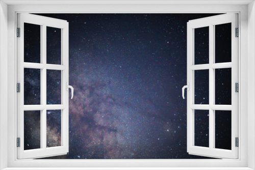 Fototapeta Naklejka Na Ścianę Okno 3D - milky way galaxy close up 
