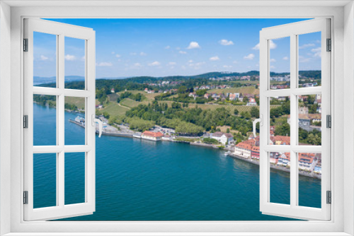 Fototapeta Naklejka Na Ścianę Okno 3D - Meersburg am Bodensee