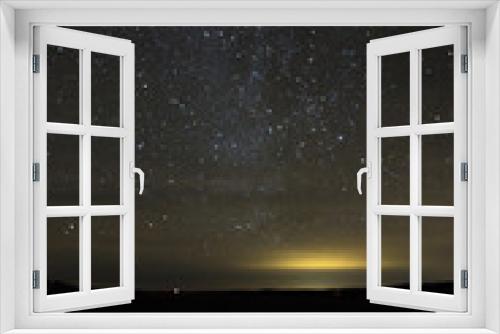 Fototapeta Naklejka Na Ścianę Okno 3D - Star filled sky over San Juan Mountains shot in night of  SW Colorado