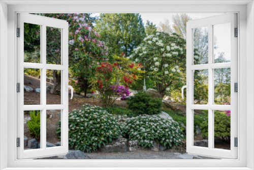 Fototapeta Naklejka Na Ścianę Okno 3D - Seatac Garden Landscape