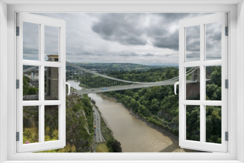 Fototapeta Naklejka Na Ścianę Okno 3D - Clifton Suspension Bridge Bristol