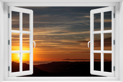 Fototapeta Naklejka Na Ścianę Okno 3D - pacific ocean sunset