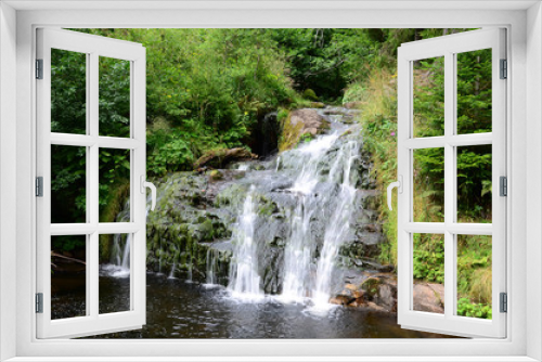 Fototapeta Naklejka Na Ścianę Okno 3D - Menzenschwander Wasserfall im Schwarzald