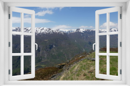 Fototapeta Naklejka Na Ścianę Okno 3D - Norvège