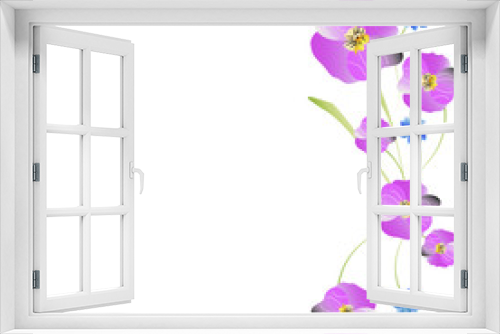 Fototapeta Naklejka Na Ścianę Okno 3D - beautiful flowers