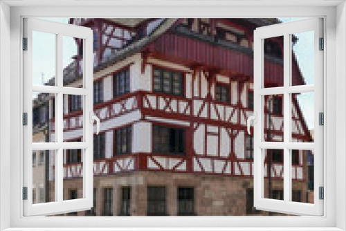 Fototapeta Naklejka Na Ścianę Okno 3D - Albrecht Duerer House, Nuremberg, Middle Franconia, Bavaria, Germany, Europe