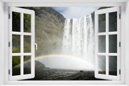 Fototapeta Naklejka Na Ścianę Okno 3D - cascata