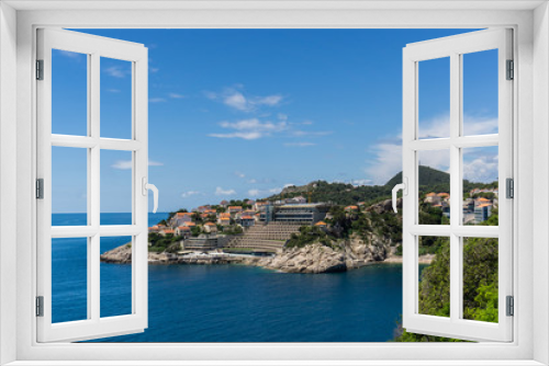 Fototapeta Naklejka Na Ścianę Okno 3D - Dubrovnik coast, Croatia