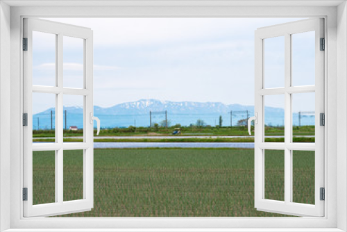 Fototapeta Naklejka Na Ścianę Okno 3D - 北海道の風景