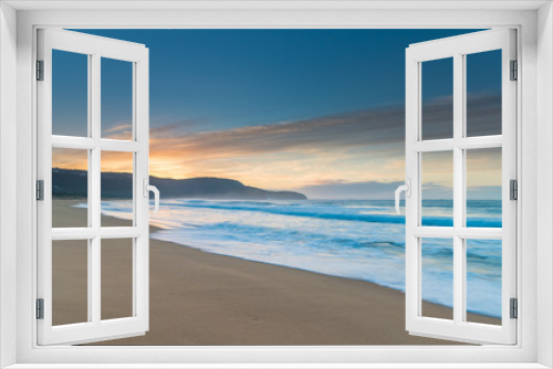 Fototapeta Naklejka Na Ścianę Okno 3D - Sunrise Seascape