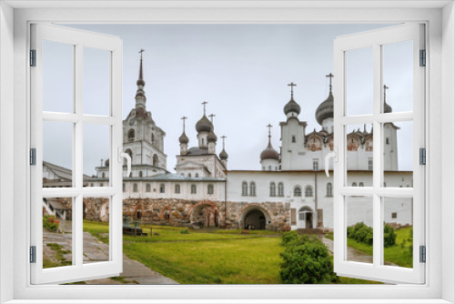 Fototapeta Naklejka Na Ścianę Okno 3D - Solovetsky Monastery, Russia
