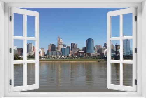 Fototapeta Naklejka Na Ścianę Okno 3D - Cincinnati skyline