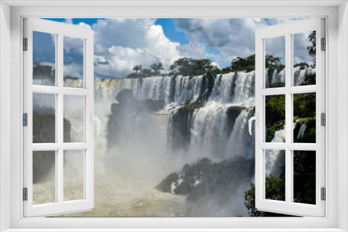 Fototapeta Naklejka Na Ścianę Okno 3D - The Iguazu Falls (Argentina)
