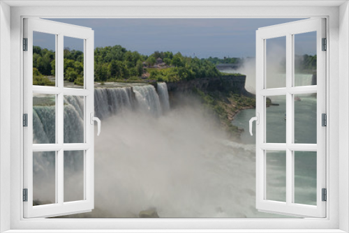 Fototapeta Naklejka Na Ścianę Okno 3D - Niagara falls in NY, USA 