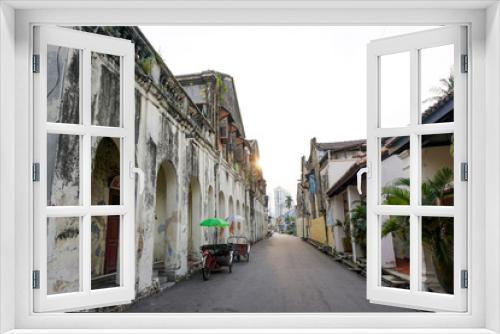 Fototapeta Naklejka Na Ścianę Okno 3D - Alley Georgetown, Penang island - Malaysia