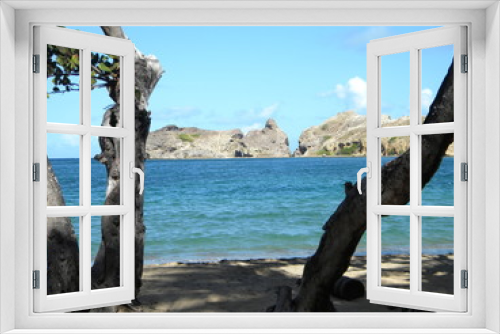Fototapeta Naklejka Na Ścianę Okno 3D - Guadeloupe
