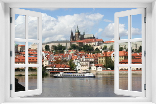 Fototapeta Naklejka Na Ścianę Okno 3D - Castle of Prague