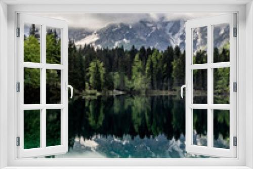 Fototapeta Naklejka Na Ścianę Okno 3D - Lago di Fusine