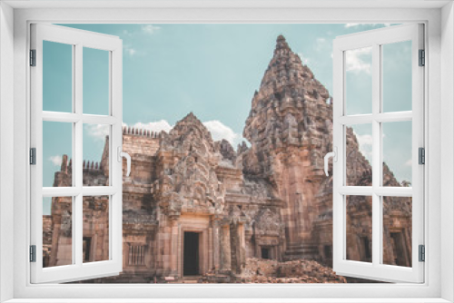 Fototapeta Naklejka Na Ścianę Okno 3D - Phanom Rung Historical Park in Buriram, Thailand