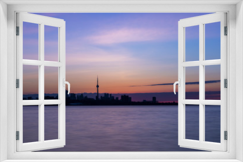 Fototapeta Naklejka Na Ścianę Okno 3D - Toronto Skyline