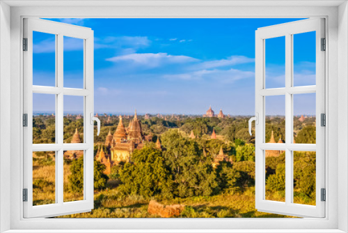 A panoramic view of Old Bagan, Myanmar