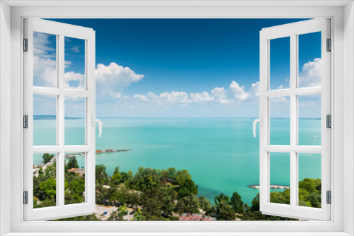 Fototapeta Naklejka Na Ścianę Okno 3D - Beautiful lake Tihany