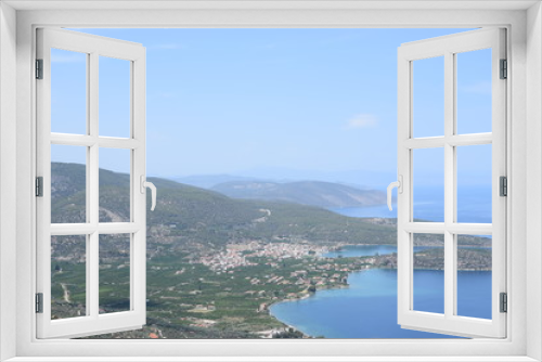 Fototapeta Naklejka Na Ścianę Okno 3D - Grèce