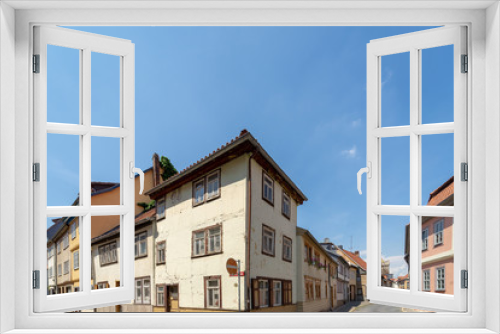 Fototapeta Naklejka Na Ścianę Okno 3D - Bad Langensalza Umgebindehaus Fachwerkhaus