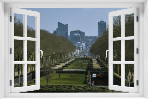 Fototapeta Naklejka Na Ścianę Okno 3D - Parque em Bruxelas
