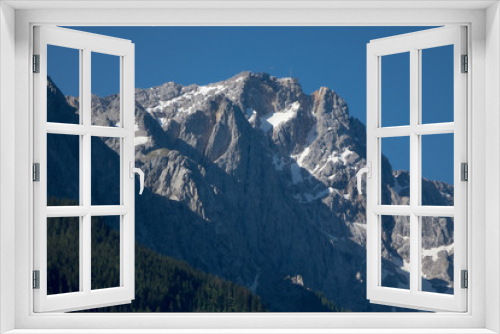 Fototapeta Naklejka Na Ścianę Okno 3D - Zugspitze