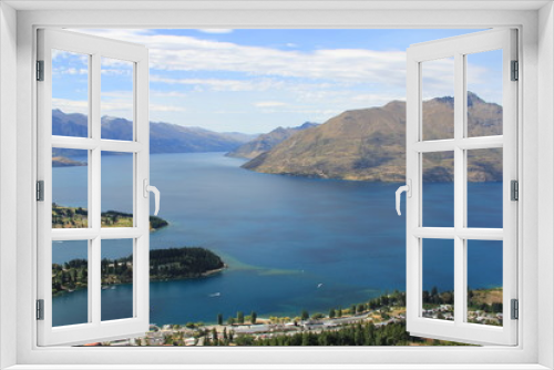 Fototapeta Naklejka Na Ścianę Okno 3D - Queenstown, New Zealand