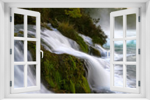 Fototapeta Naklejka Na Ścianę Okno 3D - Rheinfall