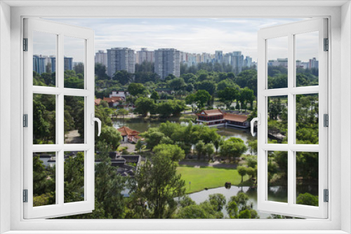 Fototapeta Naklejka Na Ścianę Okno 3D - Singapour - Parcs et Jardins