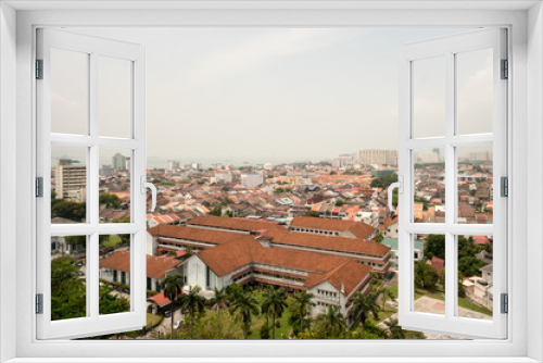 Fototapeta Naklejka Na Ścianę Okno 3D - Penang City, Malaysia