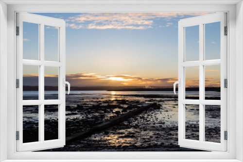 Fototapeta Naklejka Na Ścianę Okno 3D - Sunset 