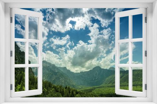 Fototapeta Naklejka Na Ścianę Okno 3D - Totes Gebirge