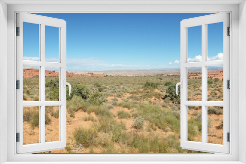 Fototapeta Naklejka Na Ścianę Okno 3D - Panorama in Arches National Park