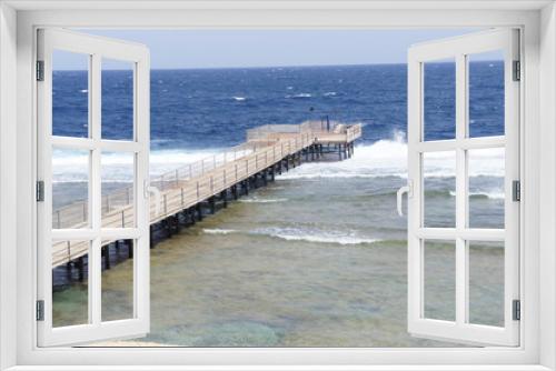 Fototapeta Naklejka Na Ścianę Okno 3D - red sea