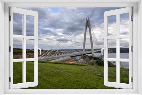 Fototapeta Naklejka Na Ścianę Okno 3D - Yavuz Sultan Selim Bridge , latest photos, Istanbul, Turkey