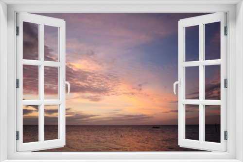 Fototapeta Naklejka Na Ścianę Okno 3D - Fiji Sunset