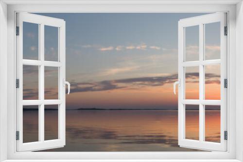 Fototapeta Naklejka Na Ścianę Okno 3D - Panorama sunset 003