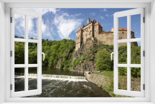 Fototapeta Naklejka Na Ścianę Okno 3D - Burg Kriebstein 3