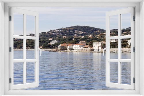 Fototapeta Naklejka Na Ścianę Okno 3D - Sainte Maxime seafront - French Riviera - France
