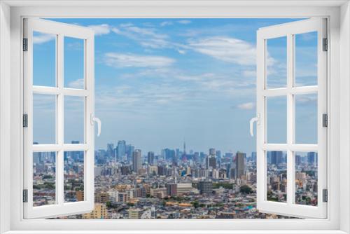 Fototapeta Naklejka Na Ścianę Okno 3D - 東京都全景　panoramic view of the capital Tokyo