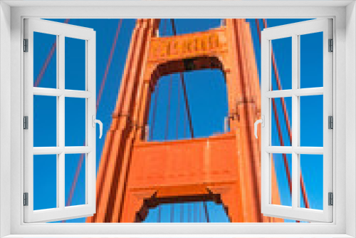 Fototapeta Naklejka Na Ścianę Okno 3D - Golden Gate Bridge, San Francisco