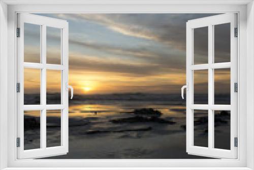 Fototapeta Naklejka Na Ścianę Okno 3D - Capetown sunset