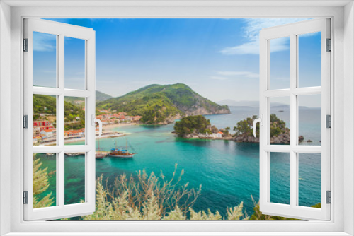 Fototapeta Naklejka Na Ścianę Okno 3D - parga greek tourist resort in Preveza Greece