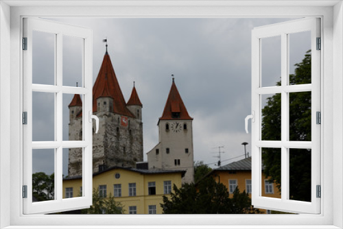 Fototapeta Naklejka Na Ścianę Okno 3D - Passau - City of Three Rivers..